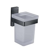 Стакан Devit Linea 2710144B с Держателем, Черный фото