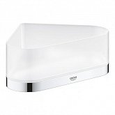 Полочка для Душа, Угловая, с Держателем Grohe Selection 41038000 фото