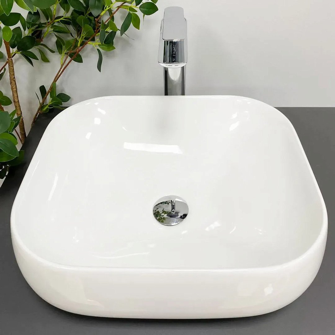 Раковины Умывальник (Раковина) VBI Tricase White Накладной VBI-015800 фото 1