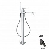 Смеситель Bugnatese Tetris 9160OP Black Напольный фото