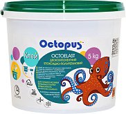 Купить Строительную химию Octopus Octoelast EPU-50 5кг Реактивных Двухкомпонентный Эпоксидно-Полиуритановый Клей