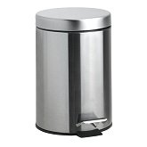 Купить Мусорный Контейнер Bemeta 104315052 5 л, Нержавеющая Сталь, Матовый