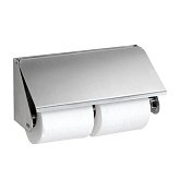 Купити Подвійний Тримач для Туалетного Паперу Bemeta 101012185 Нержавіюча Сталь, Матовий