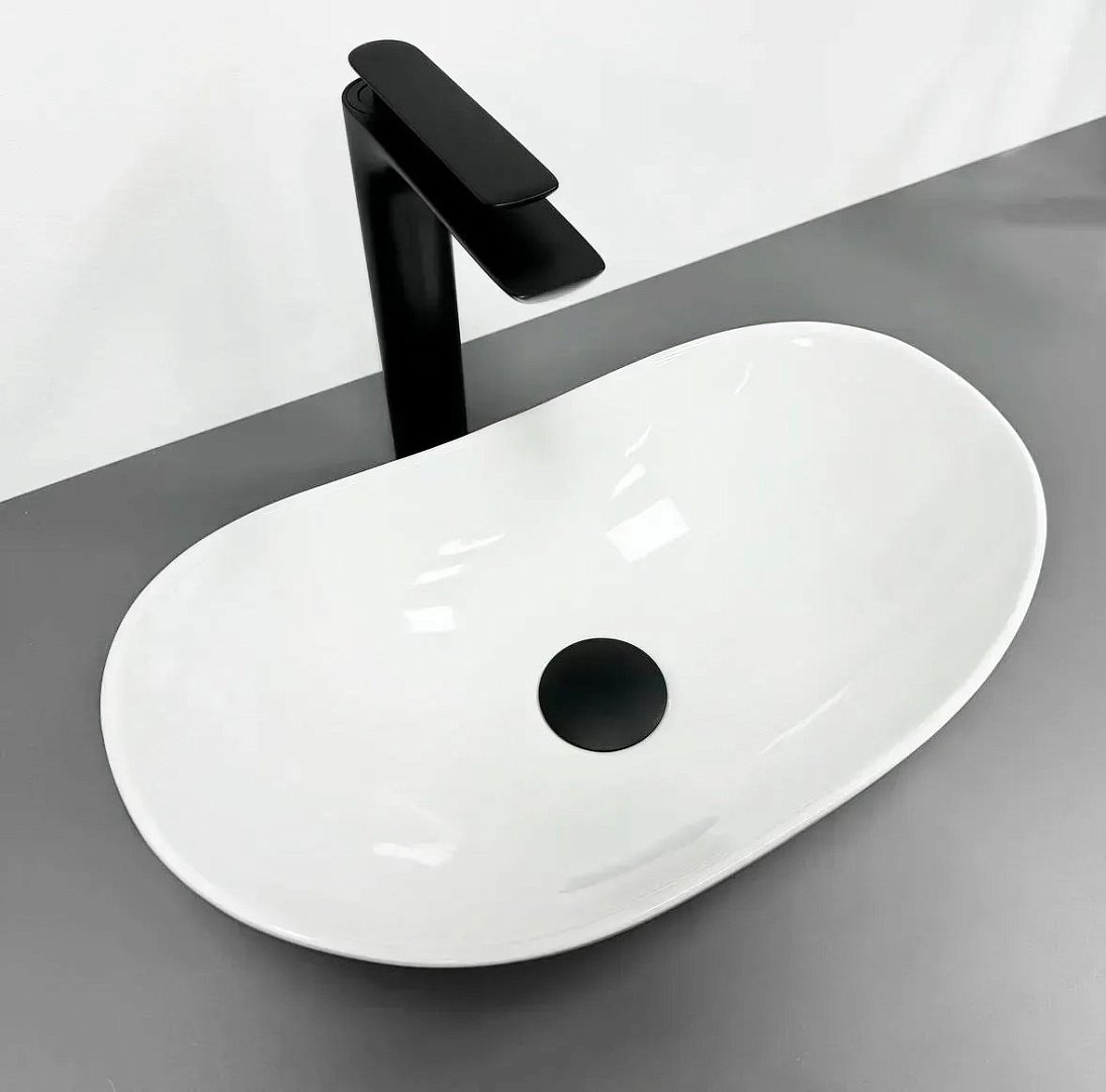 Раковины Умывальник (Раковина) VBI Turin XS White Накладной VBI-011501 фото 1