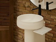 Купить Раковина Sanycces Duna White Matt 430х430х130 с Клапаном
