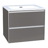 Купити Тумба Devit City 0020160G 60 з Раковиною, Сірий Колір 600х480х500