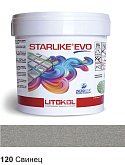 Купить Строительную химию Затирка Litokol Starlike Evo STEVOGPM02.5 120 Свинец 2,5 кг