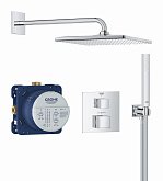 Купить Grohe Grohtherm Cube Душевая Система Скрытого Монтажа из Rainshower Mono 310 Cube 34868000