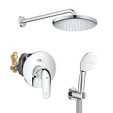 Купить Grohe Euroeco Скрытая Душевая Система с Tempesta 250 Ua2939200L