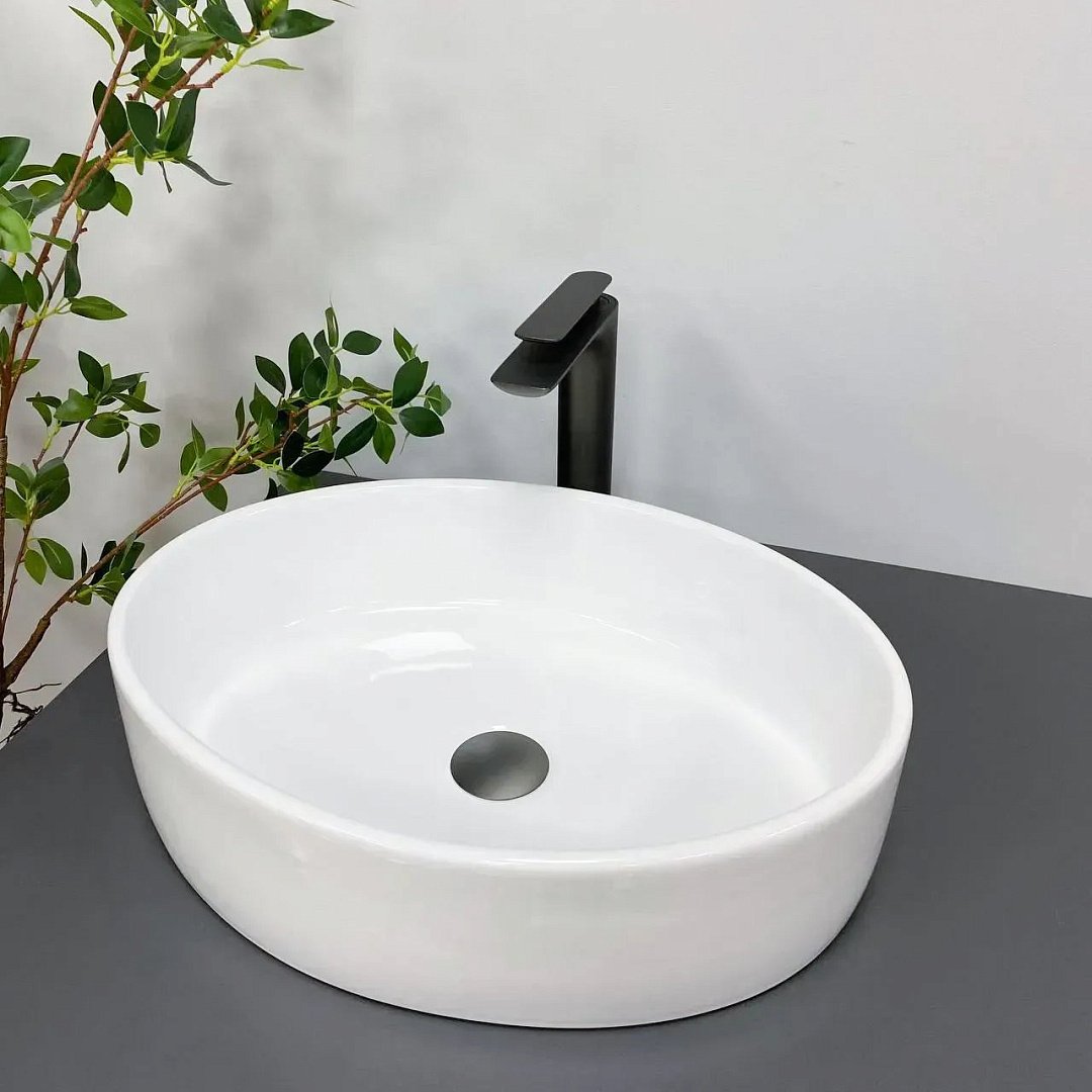 Раковины Умывальник (Раковина) VBI Cefalu White Накладной VBI-015400 фото 1