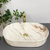 Купить Умывальник (Раковина) VBI Verona 60 Onyx Glossy Накладной VBI-011322