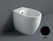 Біде Підлогове Simas Bormio Br04 Nero Lucido фото