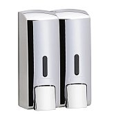 Купити Подвійний Дозатор Мила Bemeta 121209132 2x300 мл, Пластик, Полірований