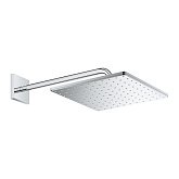 Купить 26563000 Rainshower 310 Mono Cube Верхний Душ с Душевым Кронштейном 422 мм, 1 Режим Струи