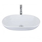 Купить Раковина Devit Ovale 1510136 на Столешницу Без Донного Клапана 585X380X180