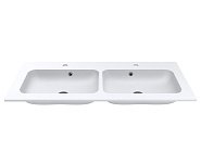 Купить Умывальник Miraggio Della 1100 Double Mirasoft 1075 1101х451х130