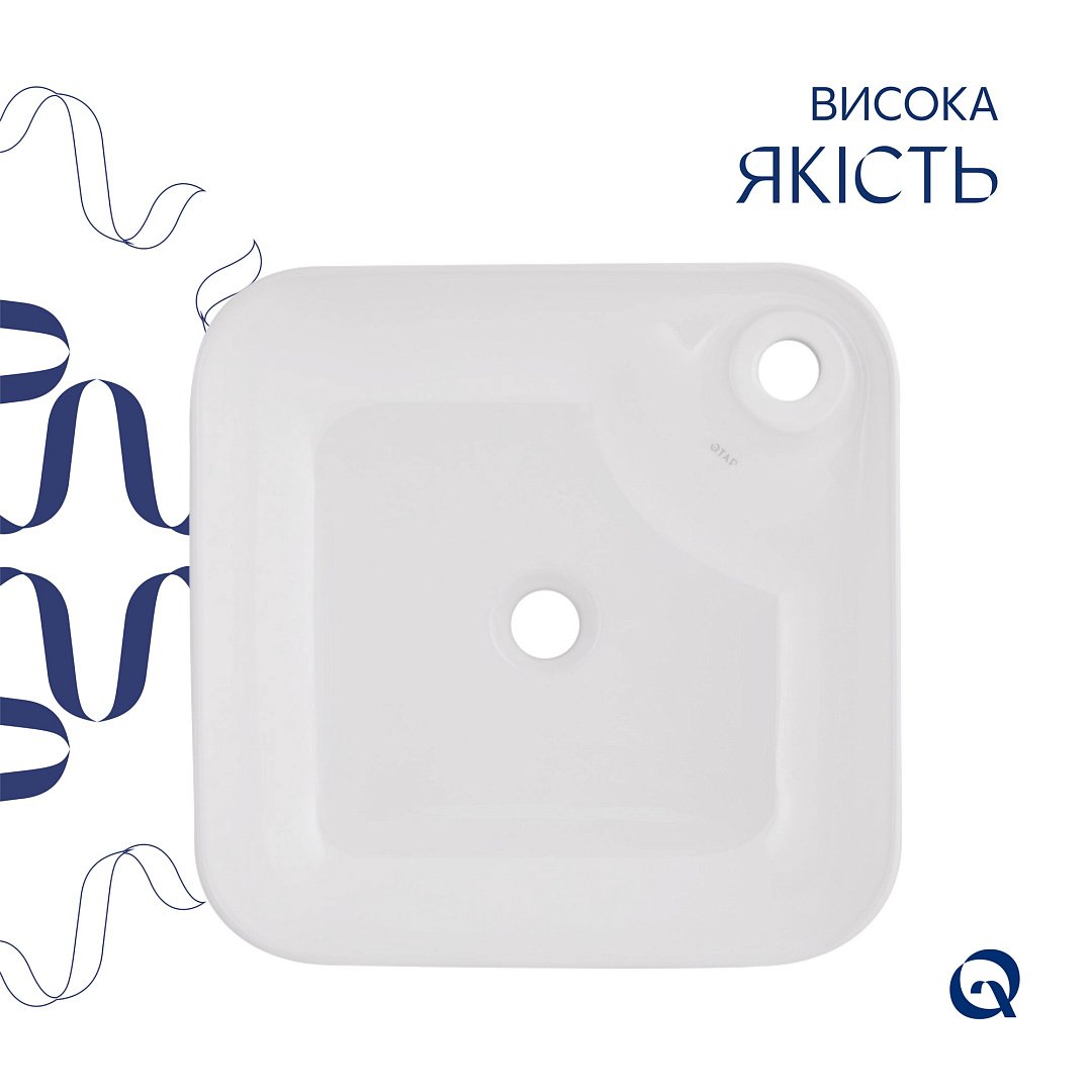 Раковины Раковина-Чаша Qtap Stork 430x430x125 White QT15116137W фото 15