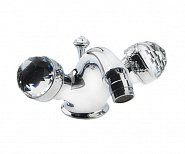 AXO СМЕСИТЕЛЬ ДЛЯ БИДЕ С РУЧКАМИ SWAROVSKI ХРОМ AXOCR644F фото