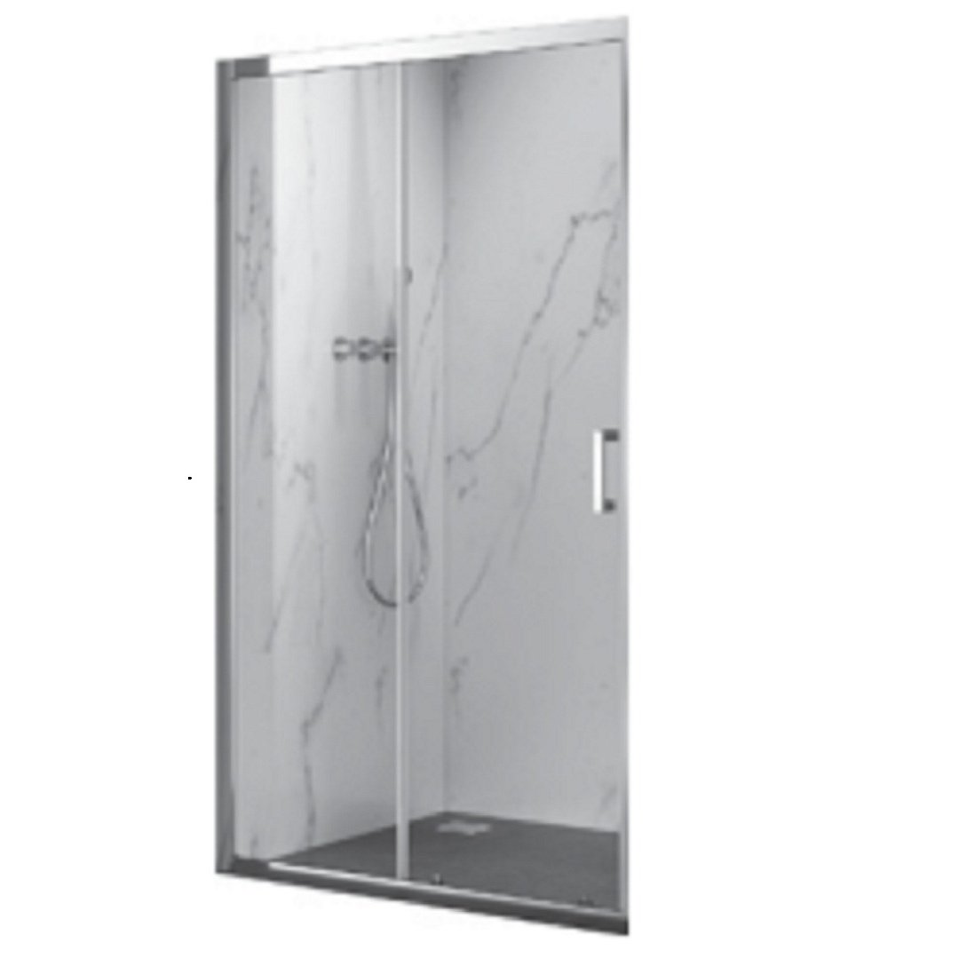 Душевые кабины Душевые Primera Prime Pri1000 Дверца Раздвижная 100 - Хром-Прозрачное Стекло 1000х1900 фото 7