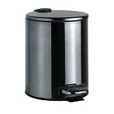 Купить Мусорный Контейнер Bemeta Hematit 159315013 5 л, Нержавеющая Сталь