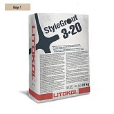 Купить Строительную химию Затирка На Цементной Основе Litokol SG320BGE10020 3-20 Stylegrout Класс CG2WA Beige 1