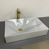 Купить Умывальник (Раковина) VBI Troia M Grey Matt Накладной VBI-016401