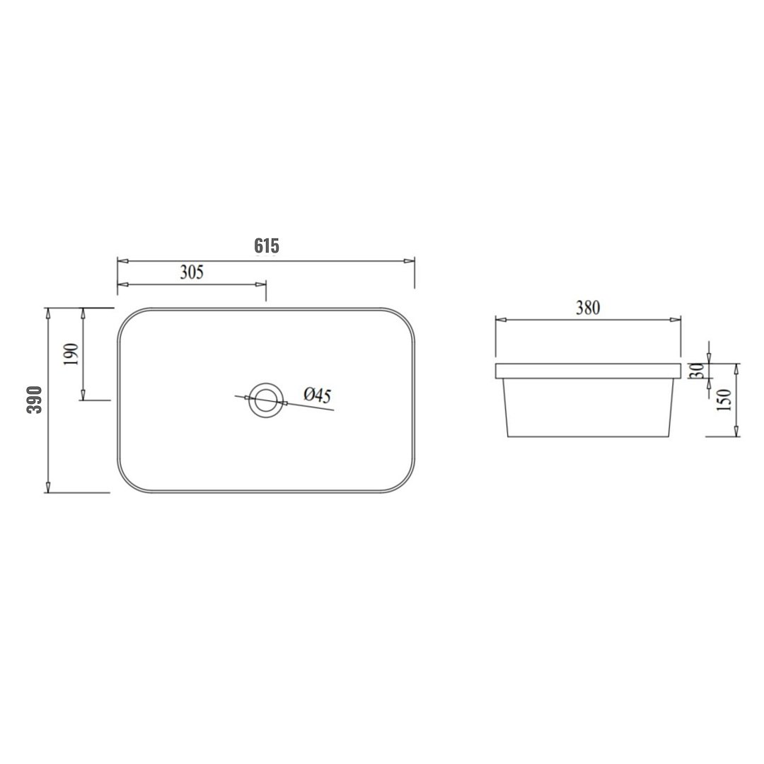 Раковины Раковина Qtap Scorpio 615х390х150 White QT1411K491WN фото 23
