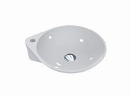 Умывальник Miraggio Florence Глянец Белый Накладной 466Х400Х121 фото