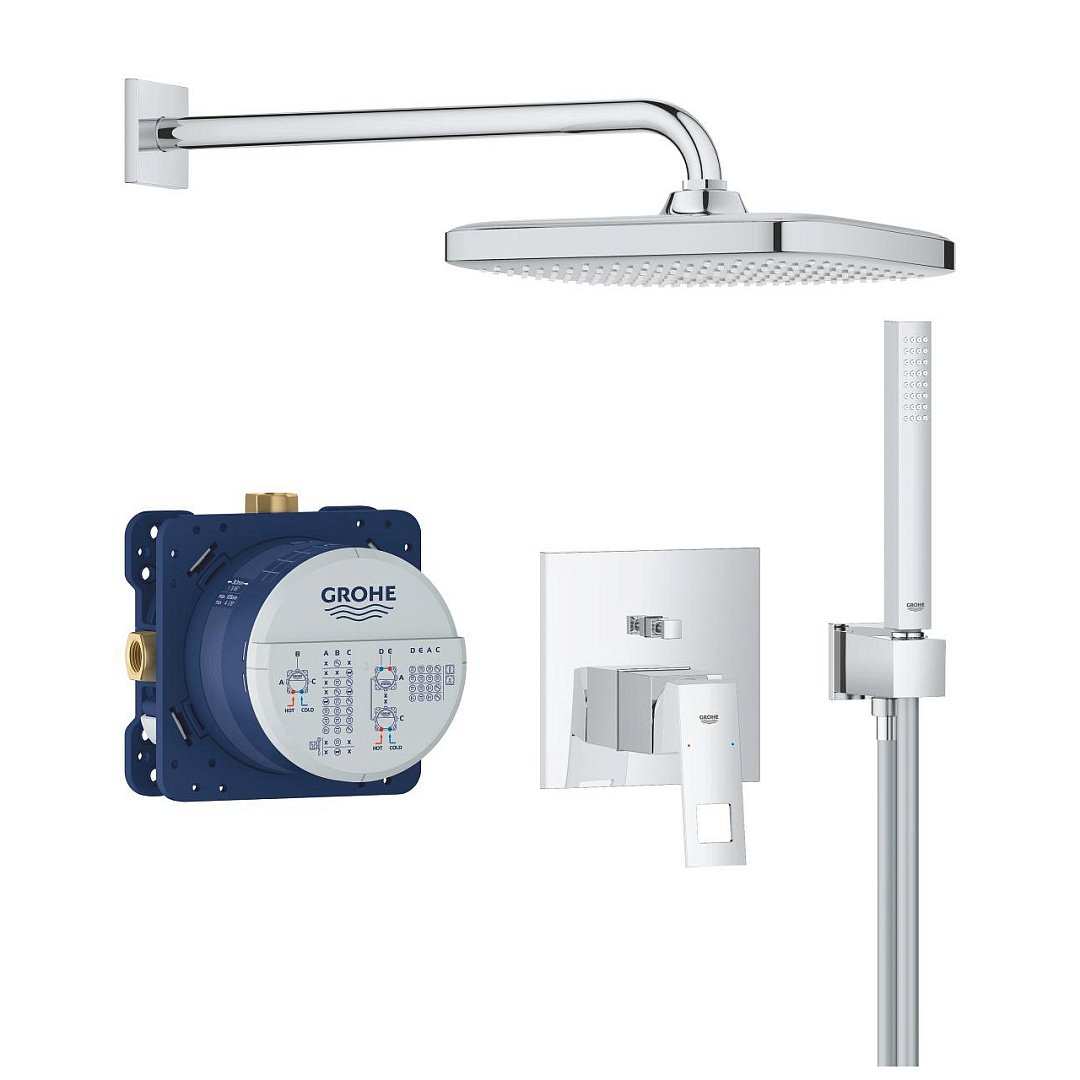 Душевая программа Grohe Eurocube Скрытая Душевая Система С Tempesta 250 Cube 25289000 фото 9