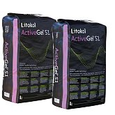 Купити будівельну хімію Клей для Плитки Litokol К50 20 кг Active Gel S1 Білий ACTGS1B0020