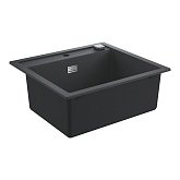 Купить 31651AP0 Мойка для Кухни 560 X 510 мм, Granite Black