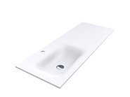 Купить Умывальник Miraggio Jessel 1200 L Matt 2279 1200х450х124