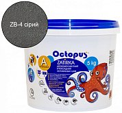 Купить Строительную химию Octopus ZA-50 ZB-4 (5кг) Серый, Затирка Эпоксидная Двухкомпонентная (Компонент А+B)