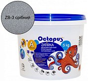 Купить Строительную химию Octopus ZA-50 ZB-3 (5кг) Серебрянный, Затирка Эпоксидная Двухкомпонентная (Компонент А+B)