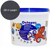 Купить Строительную химию Octopus ZA-50 ZB-5 (5кг) Графит, Затирка Эпоксидная Двухкомпонентная (Компонент А+B)