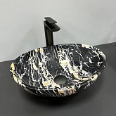 Купить Умывальник (Раковина) VBI Parma Black Opal Glossy Накладной VBI-011008