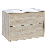 Купити Тумба Devit City 0021160So 80 з Раковиною, Колір Дубу 800х480х550