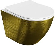 Купити Унітаз Lavita Sofi Slim Підвісний Золотий Матовий 5900378331858