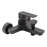 Змішувач Qtap Lipno QTNH3023101DCB для Ванни Black Matt фото