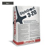 Купить Строительную химию Затирка На Цементной Основе Litokol SG320BLK10020 3-20 Stylegrout Класс CG2WA Black 1