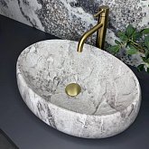 Купить Умывальник (Раковина) VBI Veneto Stone Glossy Накладной VBI-012814