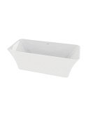 Ванна Lavita Rilassa 1700х750х580 Окремостояча Біла Акрил 5900378322368 фото