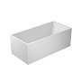 Ванна Galassia Meg11 Quadra White 8965 1670Х500Х600
