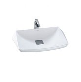 Купити Раковина Напіввбудована Toto TOT-LW682B 68,5X49 см Jewelhex Vessel Basin Колір: Білий