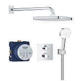 Купить Grohe Grohtherm Скрытая Душевая Система с Tempesta 250 Cube 34871000