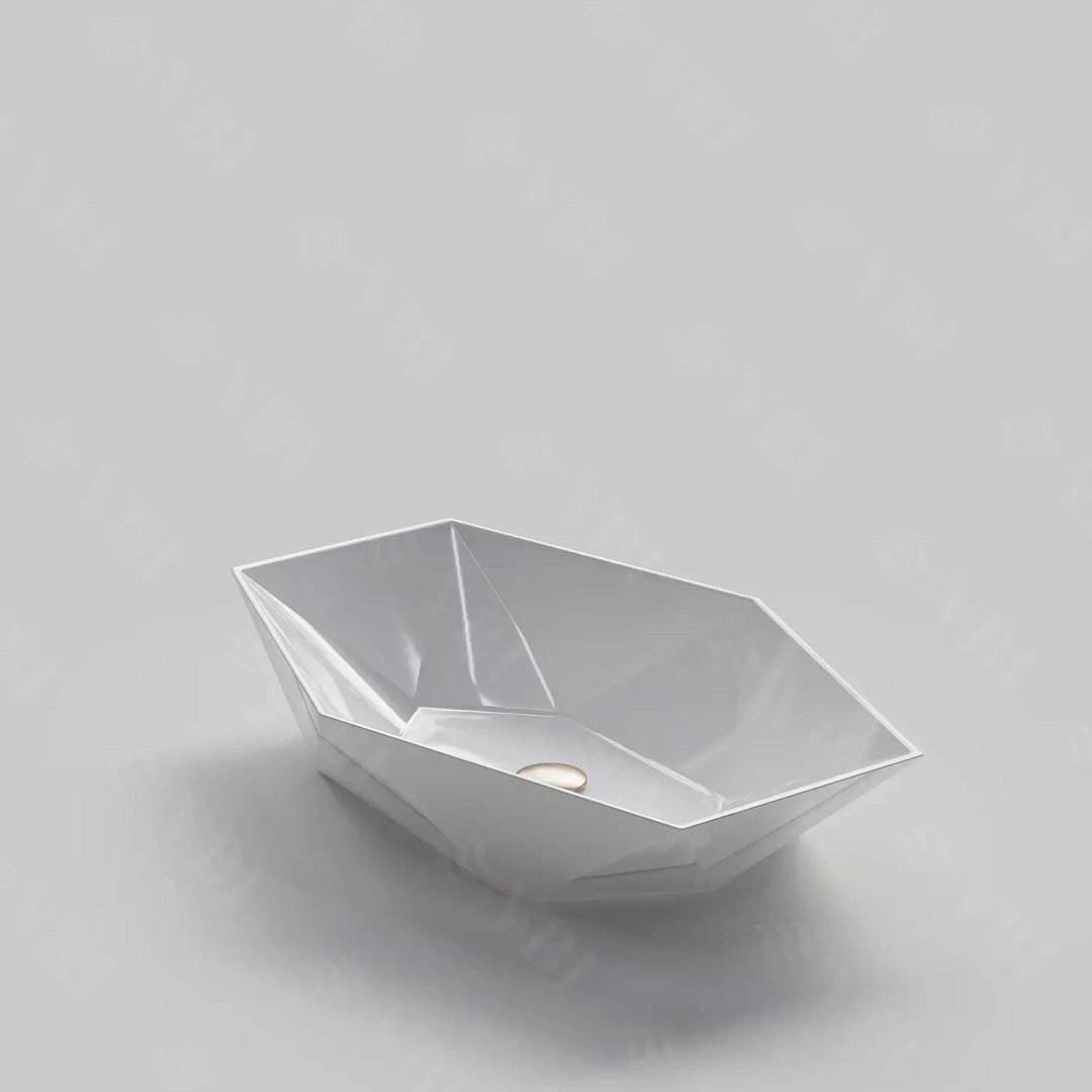 Раковины Умывальник (Раковина) VBI Venezia White Накладной VBI-012400 фото 1