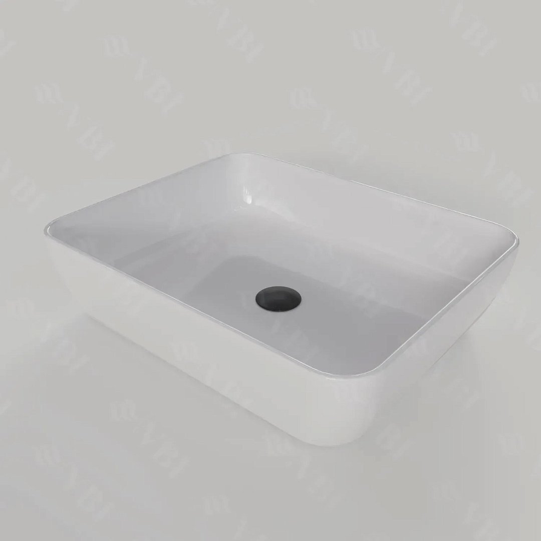 Раковины Умывальник (Раковина) VBI Palermo White Накладной VBI-012300 фото 1