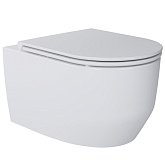 Купити Унітаз Підвісний Devit 3030140 Art 3.0 Безобідковий з Кришкою Soft Close, Vortex Flush, Білий Глянець