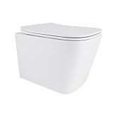 Купить Унитаз Подвесной Qtap Tern С Сиденьем Soft-Close QT17332303ASW