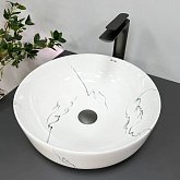 Купить Умывальник (Раковина) VBI Bari S Marmo Glossy Накладной VBI-011604